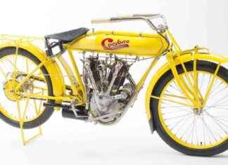 110 yaşındaki sıcak çubuk, açık artırmada 1 milyon doların üzerinde satılan ilk motosiklet oldu. 110-yandaki-scak-ubuk-ak-artrmada-1-milyon-dolarn-zerinde-satlan-ilk-motosiklet-oldu