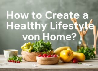 Evde Sağlıklı Bir Yaşam Tarzı Nasıl Oluşturulur? How to Create a Healthy Lifestyle at Home?