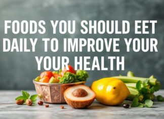 Sağlığınızı Artırmak İçin Günlük Alınması Gereken Besinler Foods You Should Eat Daily to Improve Your Health