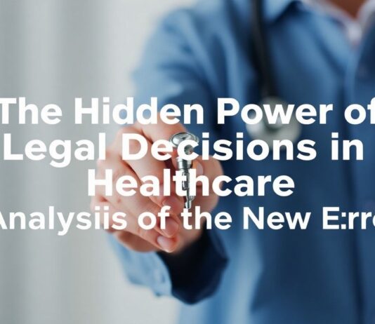 Sağlıkta Hukuki Kararların Gizli Gücü: Yeni Dönemin Analizi The Hidden Power of Legal Decisions in Healthcare: Analysis of the New Era